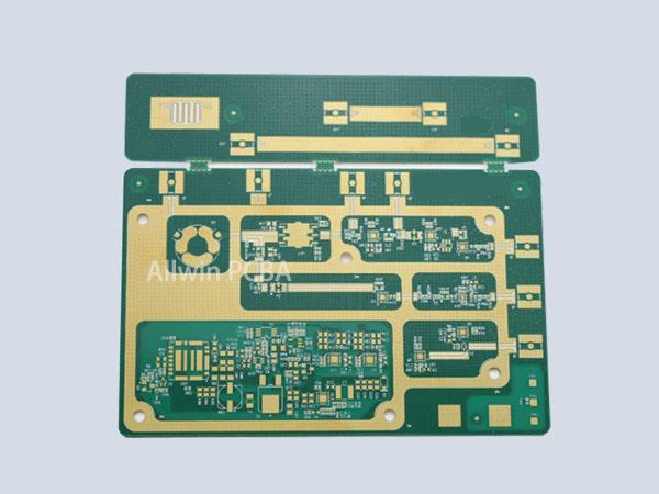 10-Layer High Frequency PCB Custom Rogers Printed Circuit board For Radio Application
