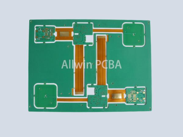 6-layer Electronic PCB Rigid-Flex PCB Circuit Board Assembly Custom Rigid Flexible PCB Product