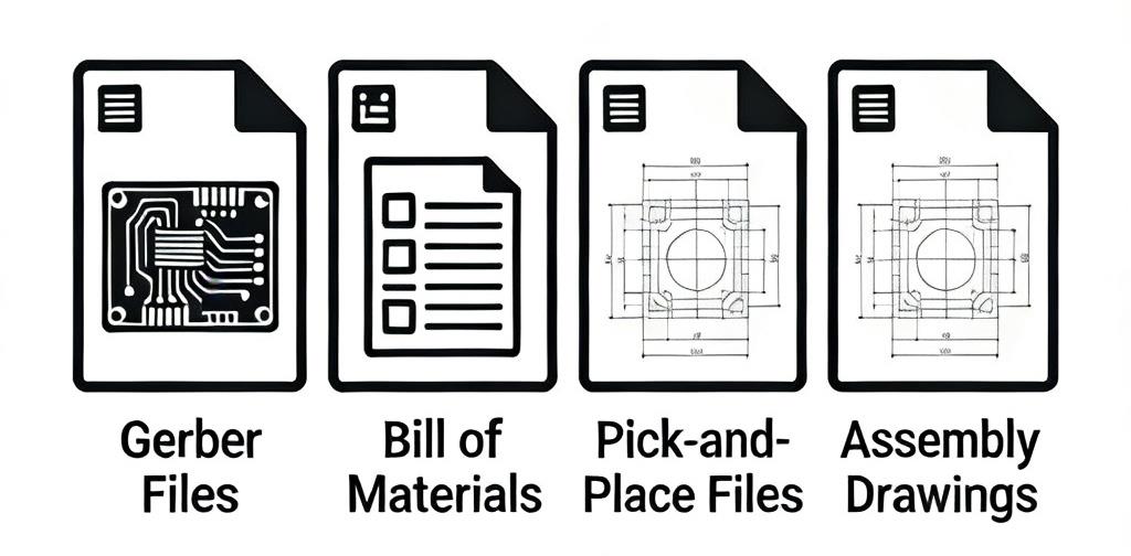 PCB manufacturing files