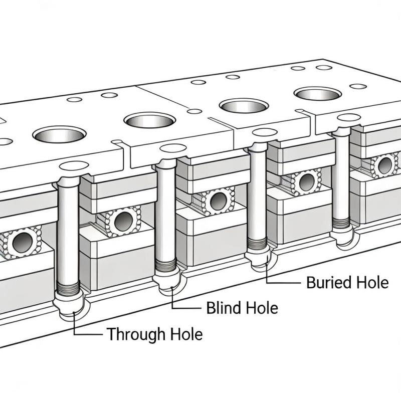 PCB Vias Tech