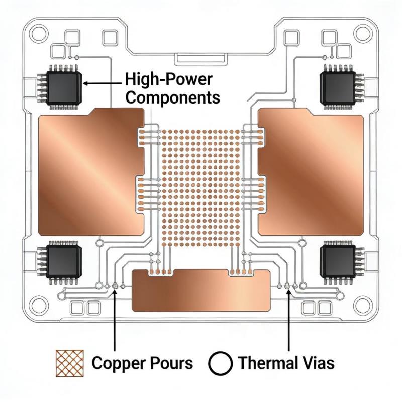Reduce PCB Heat